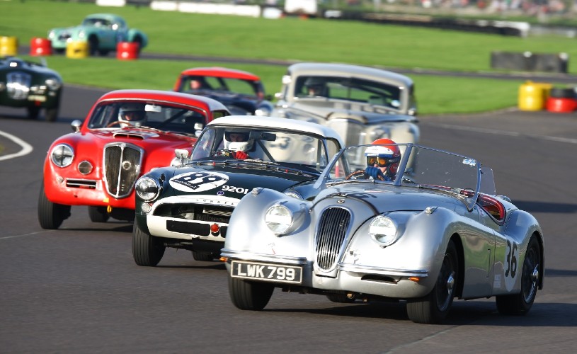 Cars on the Castle Combe Circuit
